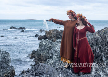 Mittelalterliche Geschichte auf einer Reise mit Son de Flor