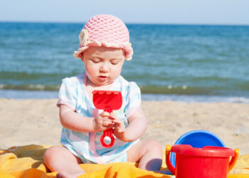 Diese Kinder sind für Mode gemacht: Der Kleinkind-Badeanzug