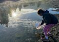 Tenting am Fluss und Gedanken zum Verweilen im Second