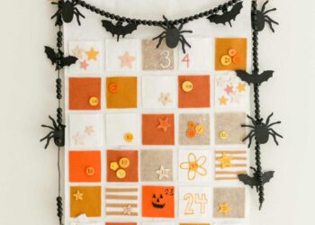 Halloween Countdown Kalender – A Stunning Mess
