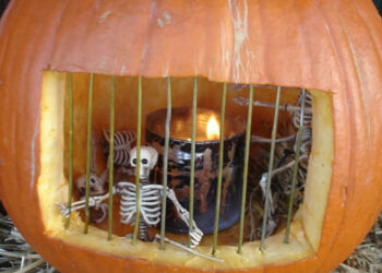 19 kreative Möglichkeiten, einen Kürbis zu dekorieren