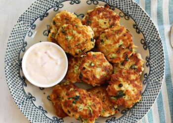 Krabbenküchlein – eine wunderschöne Sauerei