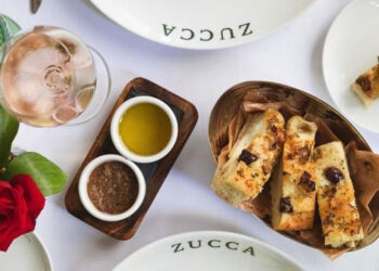 Ein elegantes Ambiente und gehobene Mahlzeiten erwarten Sie im Zucca in Coral Gables