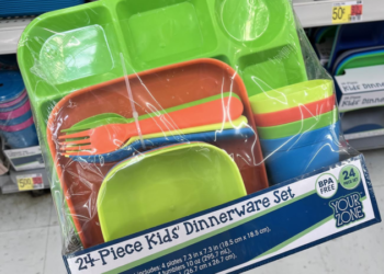 24-teiliges Kindergeschirrset nur 5 $!