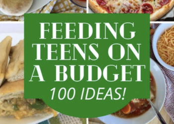 Jugendliche ernähren, ohne Ihr Finances zu sprengen (über 100 Ideen!)