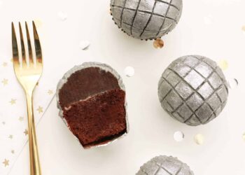 Discokugel-Cupcakes – ein wunderschönes Durcheinander