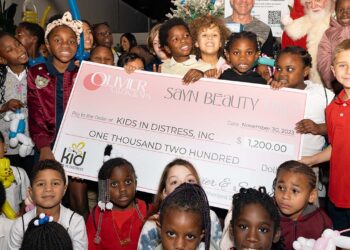 Olivier Salon and Spa veranstaltet den Workshop des Weihnachtsmanns zugunsten von Kindern in Not