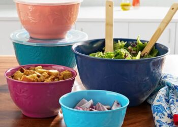 Das Pioneer Girl Melamin-Rührschüssel-Set, 10-teiliges Set, nur 12,88 $, plus mehr!