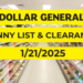Greenback Normal Penny Listing & Ausverkauf | 21.01.2025