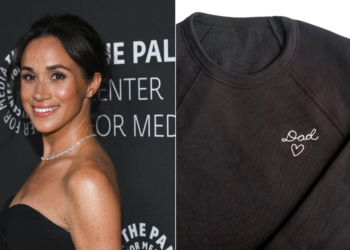 Laden Sie Meghan Markle’s gesticktes Sweatshirt ein