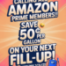 Primemitglieder: Sparen Sie 50 ¢+/Gallone auf Fuel bis zum 3/31/25