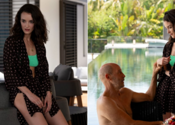 Es kann einen versteckten Hinweis auf die geben "Weißer Lotus" Mord in Chloes Halskette – Store hier einkaufen