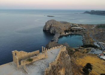 Eines Tages in Rhodes -Reiseroute