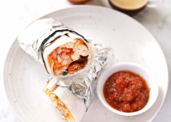 Frühstücksburrito – ein schönes Chaos