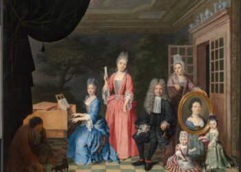 Rosa des 18. Jahrhunderts: die 1700er Jahre