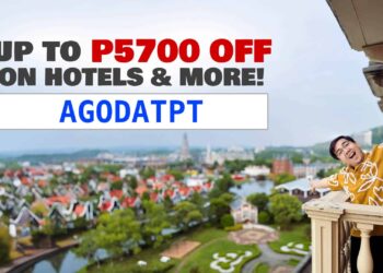 Verwenden Sie den Promo -Code Agodatpt für bis zu 100 US -Greenback (P5700) für Agoda Accommodations und mehr!