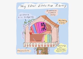 Meine ideale kleine freie Bibliothek