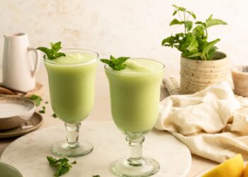 Kühlen Sie sich mit diesem cremigen Honeydew Melon Slushie -Rezept ab