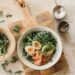 Räucherlachs Frühstücksschale: proteins und einfach zubereiten