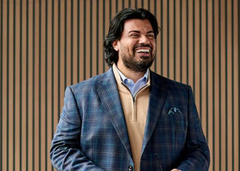 Mode für große und große Männer kann elegant und fashionable sein