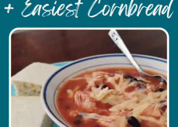 Drei-Bohnen-Chili und Maisbrot (Idee für ein Familienessen im Wert von 10 $)