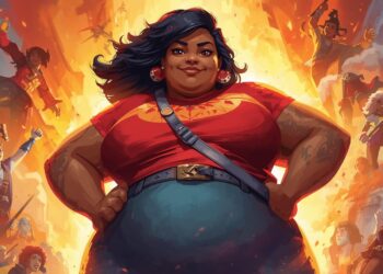 Wir feiern Autoren, die Charaktere in Übergröße schreiben