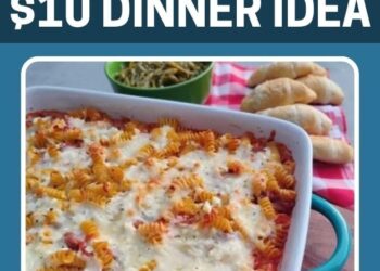 Fauler Lasagne-Auflauf (Idee für ein Familienessen im Wert von 10 $)