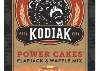 Proteinreiche Energy-Kuchen- und Waffelmischung mit Kodiak nur 2,36 $!