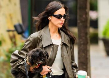 Irina Shayk trug den umstrittensten Schuhtrend des Winters 2025