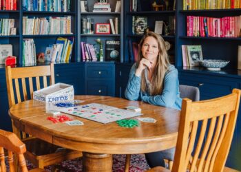 Kate Baers Haus ist voller Kinder und Haustiere, aber die Tür steht immer offen