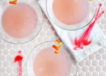 Rezept für ein kosmopolitisches Getränk – ein wunderschönes Durcheinander