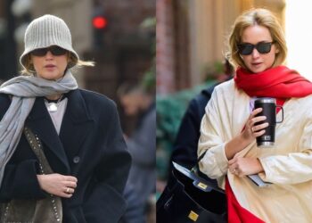 Der Hosentrend 2026, den Jennifer Lawrence weiterhin trägt