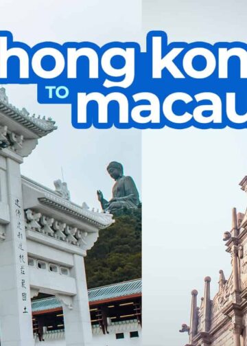 MACAU 1-Day Itinerary & Budget Breakdown