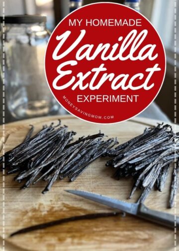 Mein hausgemachtes Vanilleextrakt-Experiment