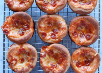 Pizza-Cupcakes – ein wunderschönes Durcheinander