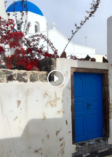 Pyrgos und das Santorini, das existierte, bevor die Touristen kamen