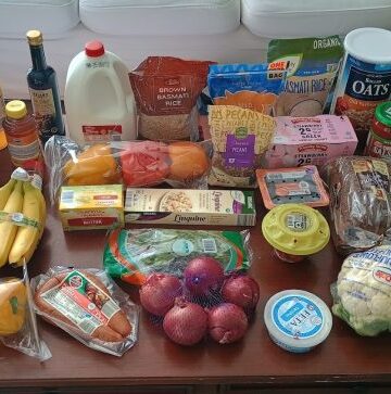 Brigettes Lebensmitteleinkaufsausflug und wöchentlicher Menüplan für 5 im Wert von 97,65 $!