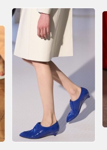It-Ladies werden diesen Frühling diese 5 Schuhfarbtrends tragen