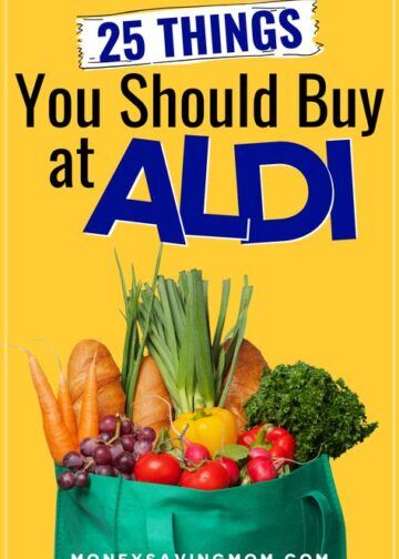 Meine 25 liebsten Dinge, die ich bei ALDI kaufe