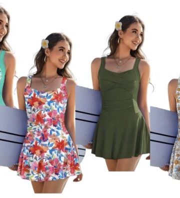 Ekouaer Damen-Schwimmkleid nur 15,99 $!