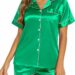Ekouaer Damen-Pyjama-Kurzarm-Nachtwäsche-Set nur 12,99 $ versandt!