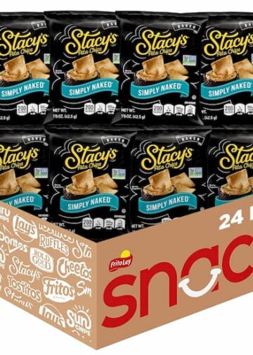 Stacy’s Pita Chips, Merely Bare, 1,5-Unzen-Beutel (Packung mit 24 Stück), nur 14,66 $ versandt!