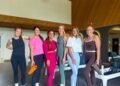 Was die Mädchen gerade zum Pilates tragen