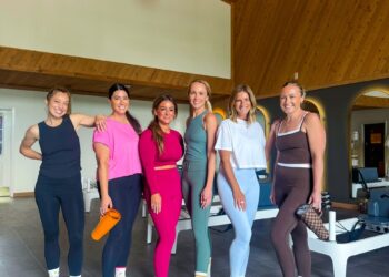 Was die Mädchen gerade zum Pilates tragen