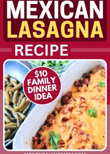 Mexikanische Lasagne (Idee für ein Familienessen im Wert von 10 $)
