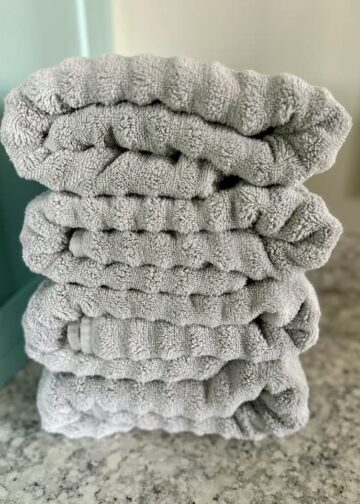 *SUPER HEISS* Sonoma Items For Life Schnelltrocknende gerippte Badetücher nur 3,94 $ professional Stück, plus mehr!