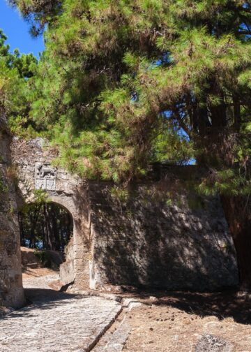 Besuch der venezianischen Burg in Zakynthos, Griechenland