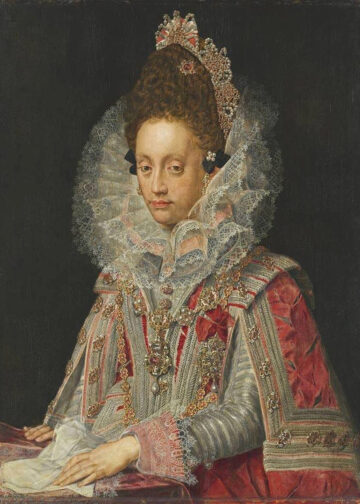 Magdalena von Bayern in einer tollen Halskrause