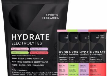 Sports activities Analysis Hydrate Electrolytes Powder Packets 32-Depend nur 17,80 $ versandt (Reg. 36 $!)