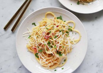 Carbonara-Sauce – eine schöne Sauerei